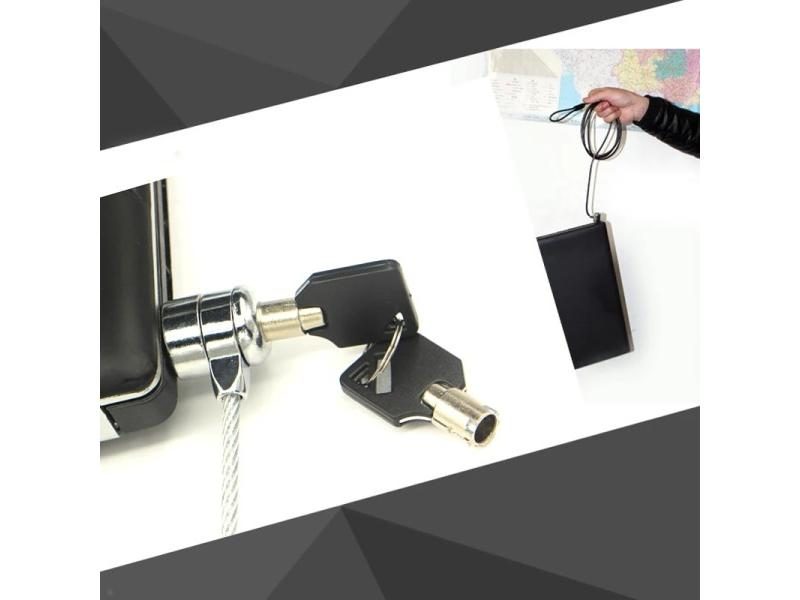 New Notebook Laptop Computer Lock Security Cable Chain With Key Carousel 1