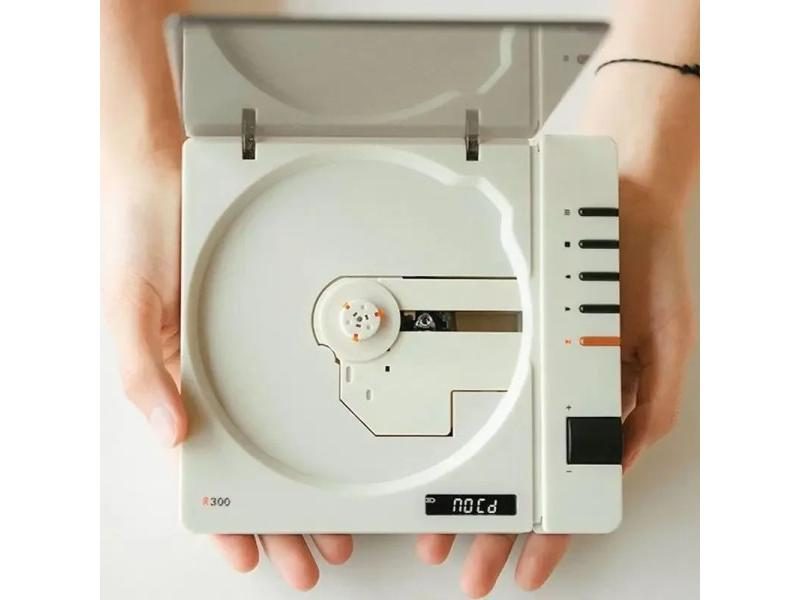 Audiophile Portable CD Player Stylish High Quality Wireless Bluetooth HIFI Carousel 2