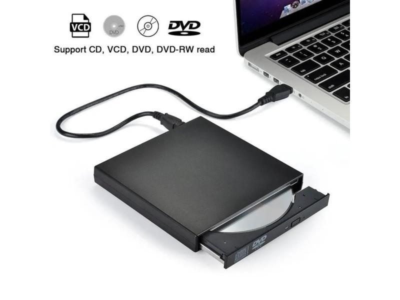 Usb External Dvd Cd Rw Disc Burner Combo Drive Reader For Windows 98/8/10 Carousel 2