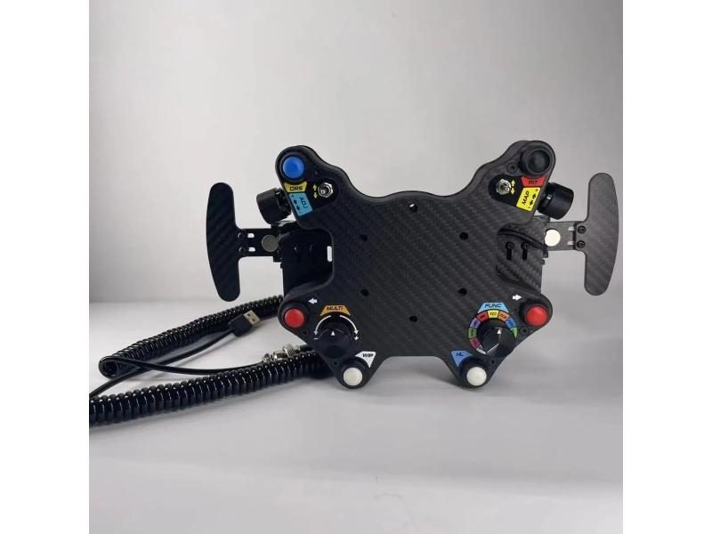 Simracing Steering Wheel For PC Control Logitech G29 G27 With Button Racing HUB Carousel 1