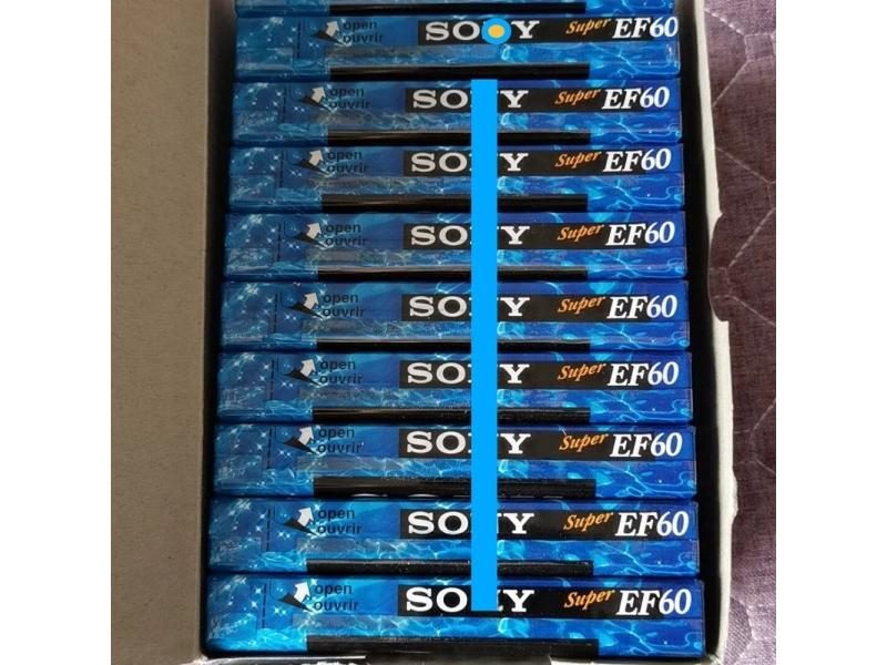 EF60 Blank Cassette Tape 60 Minutes Normal Position Type 1 Recording Carousel 1