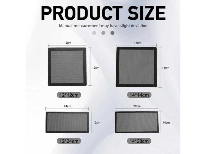 12-36cm Magnetic Frame Dust Filter For PC Cooling Fan Carousel 1