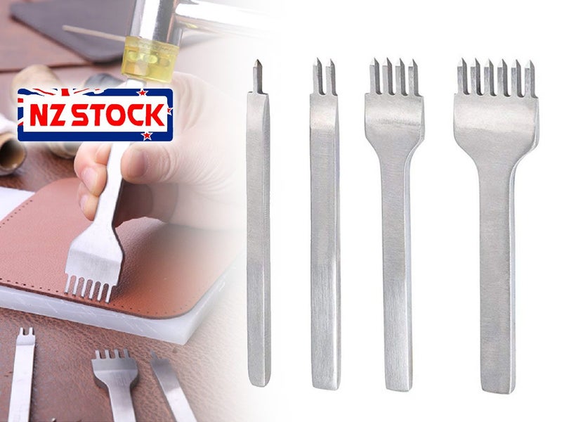 Leather Craft Tool Hole Punches Lacing Stitching Punch Tool NZ Clearance Carousel 1