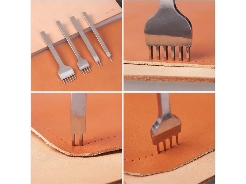 Leather Craft Tool Hole Punches Lacing Stitching Punch Tool NZ Clearance Carousel 8