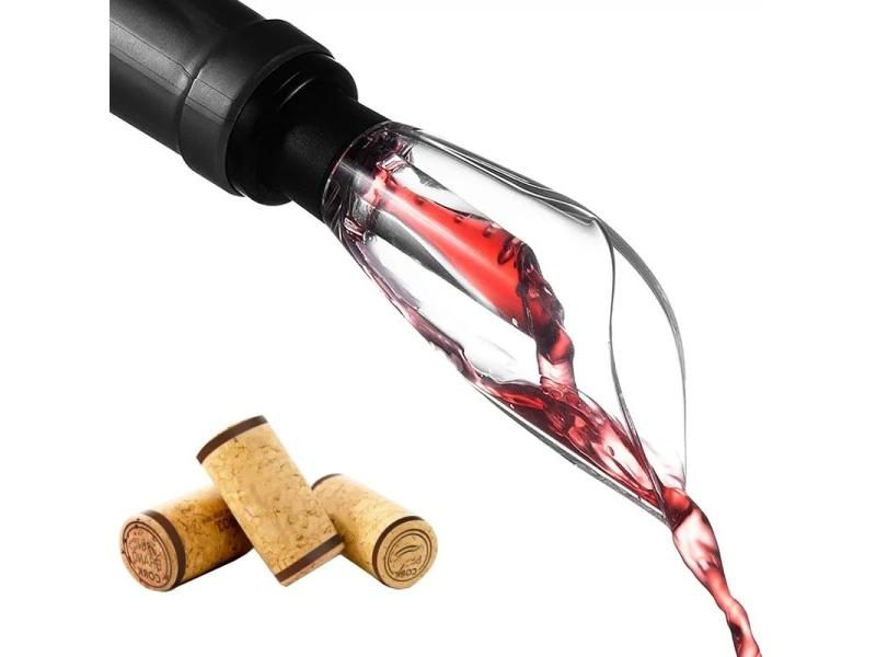New Magic Wine Decanter Red Wine Aerating Pourer Spout Decanter Wine Aerator Carousel 1