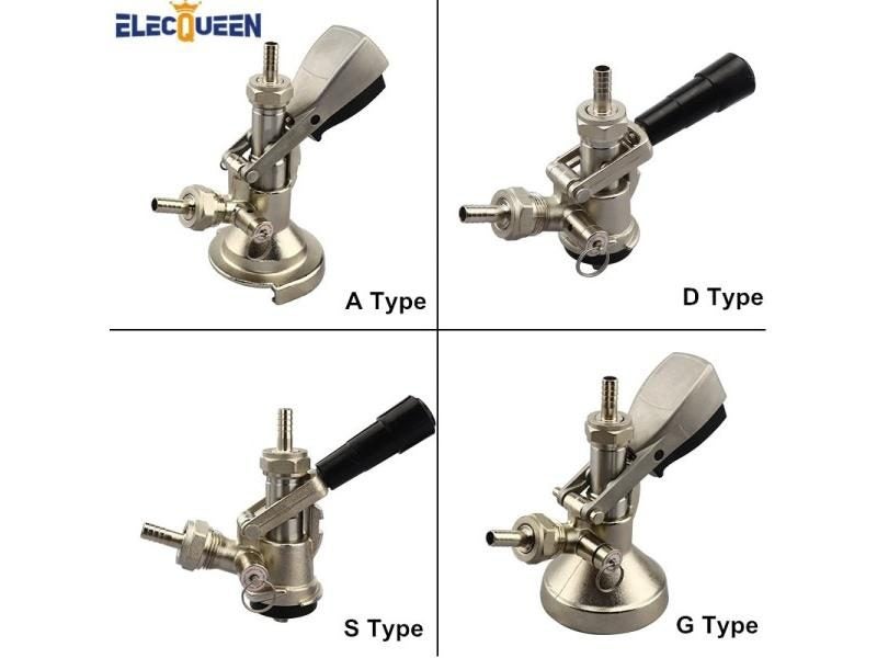 Draft Beer Keg Coupler Beer Tap Dispenser Home Brewing High Quality Beer Tap Carousel 2