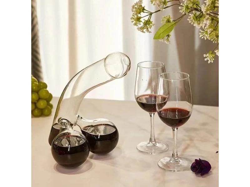 Unique Whisky Decanter For Scotch Tequila Brandy Rum Bourbon Wine Carousel 1