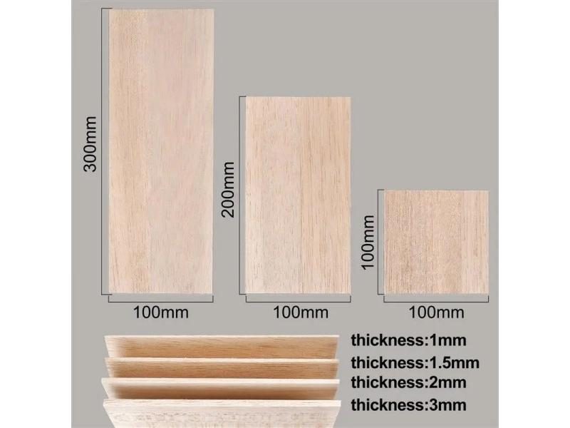 1/1.5/2/3mm 5PCS Lightweight Craft Board DIY Accessories Carousel 2