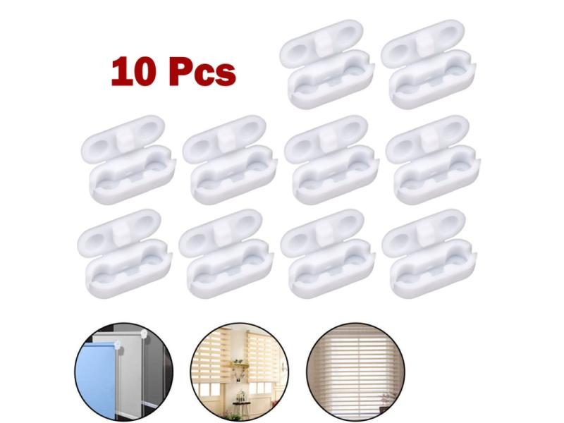 10pcs Plastic Roller Blinds Pull Cord Connector Curtain Chain Connector For Carousel 1