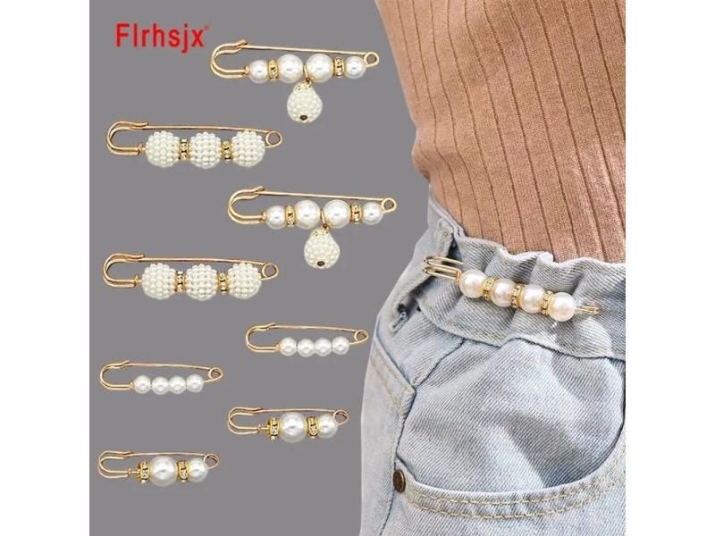 Detachable Metal Pins For Jeans Perfect Fit Reduce Waist Carousel 2
