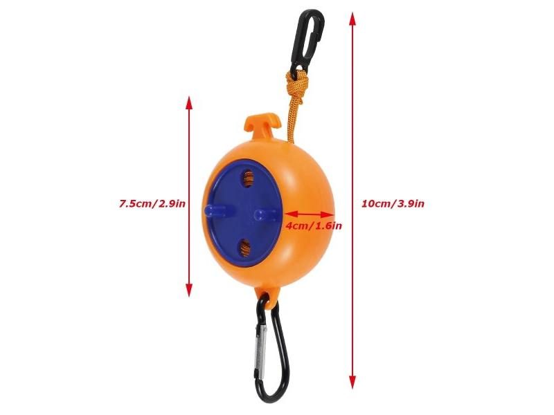 Retractable Portable Travel Outdoor Camping Windproof Clothesline With Fixed Carousel 1