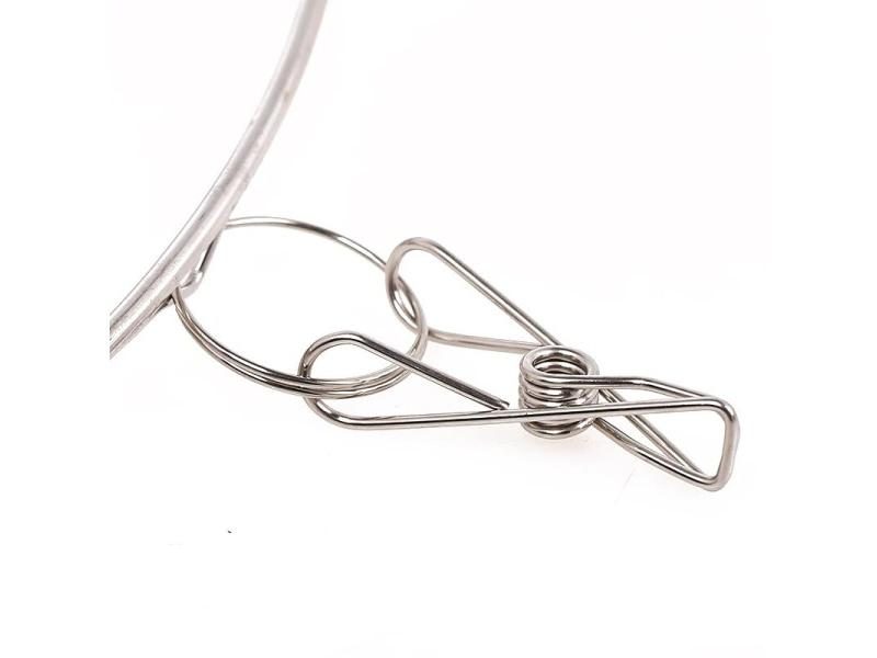 Bold Circular Solid 20 Clip Stainless Steel Hanger Clip For Baby Children Carousel 1