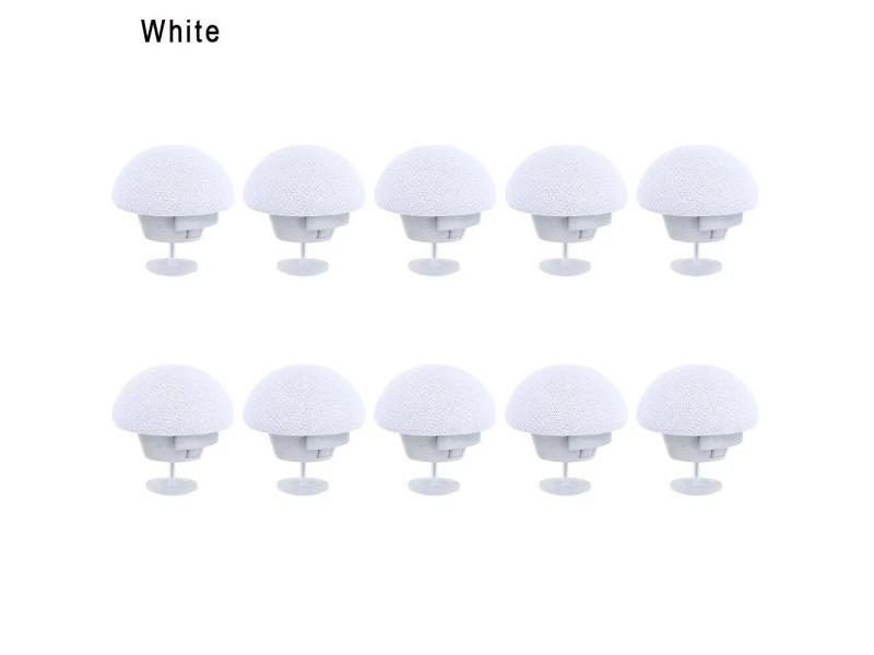 4/8/10Pc Mushroom Macaron Shaped Bed Sheets Buckle Clips Quilt Fixer Holder Carousel 1