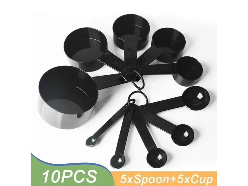 5/10PCS Scale Measuring Spoon Teaspoon Multifunctional Spoon For Cake Baking Carousel 1