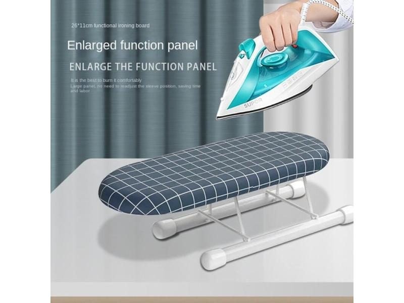 Portable Mini Ironing Board Rack For Clothes Sleeves Shirts Small Easy To Store Carousel 2