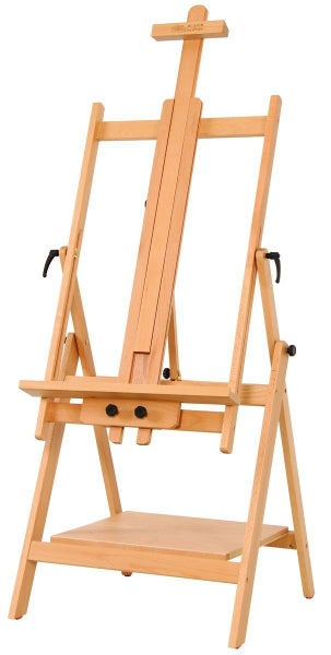 Winsor & Newton Hamilton Adjustable Tray Studio Easel - Folds Flat, Tilts Carousel 1