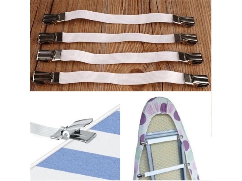 4Pcs Ironing Board Cover Sofa Clip Fasteners Carousel 2