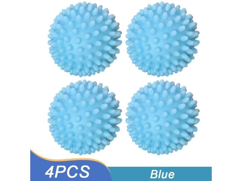 4Pcs PVC Dryer Ball Reusable Laundry Ball Washing Machine Drying Fabric Carousel 1