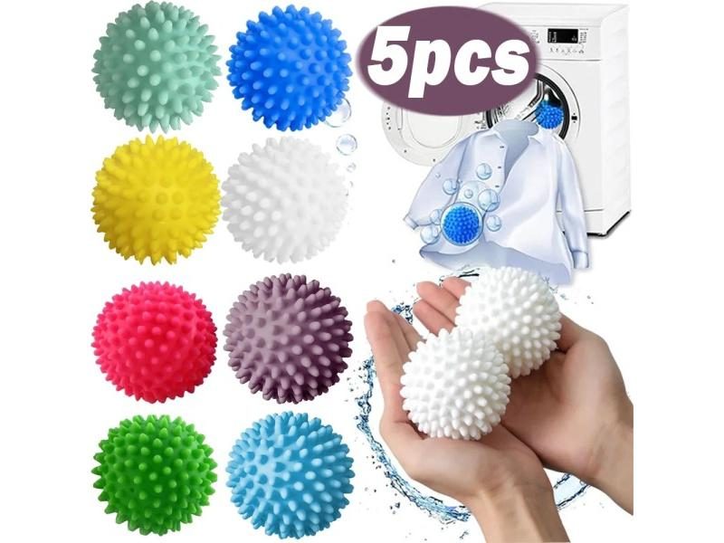 Magic Laundry Balls Anti-Winding Reusable Drying Ball Pet Hair Remover For Carousel 2