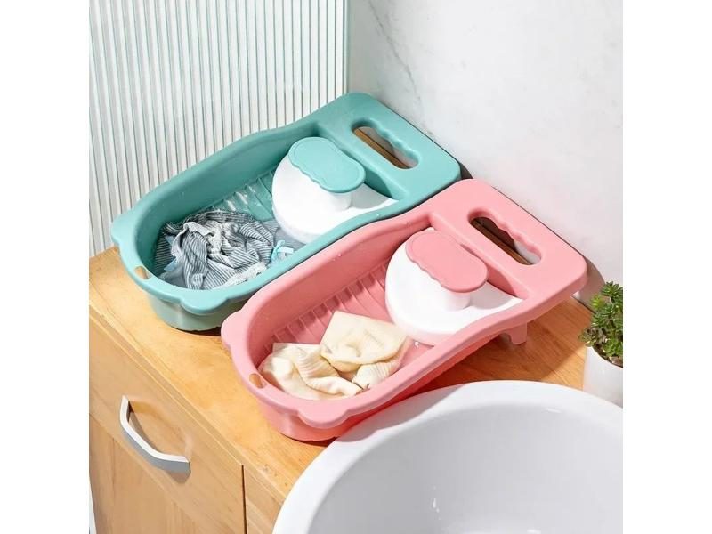 Underwear Washboard Antislip Thicken Washing Board Clothes Cleaning Laundry Carousel 2