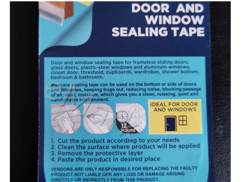 Door and Window Sealing Tape 3.5x300cm - Door Sealing Strip, Door Window Seal Carousel 2