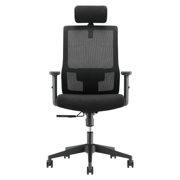 Buro Mantra Ergonomic Task Chair with Armrest, Headrest, Black Nylon Base, As... Carousel 1