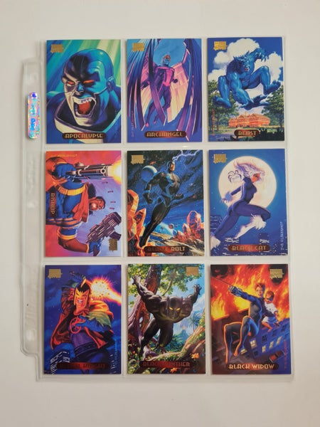 1994 Marvel Masterpieces base set Carousel 1