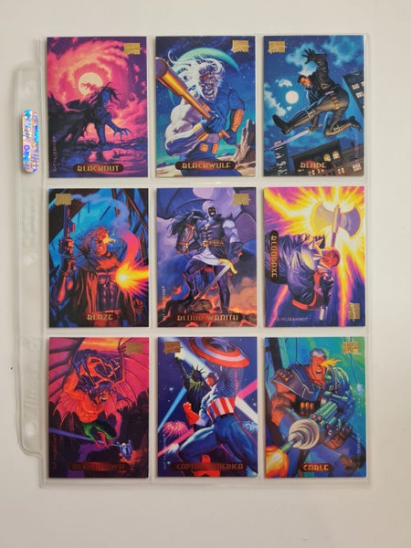 1994 Marvel Masterpieces base set Carousel 2