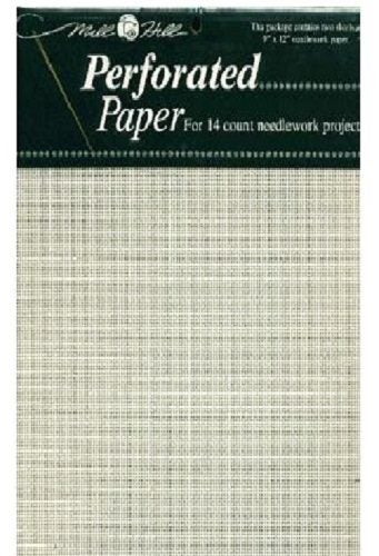 Mill Hill Perforated Paper 14 count Carousel 1