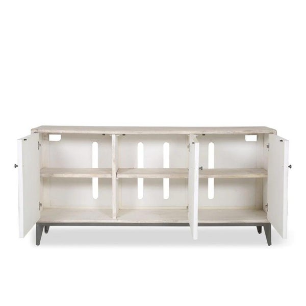 Bone Inlay Sideboard in Japanese Fan Carousel 4
