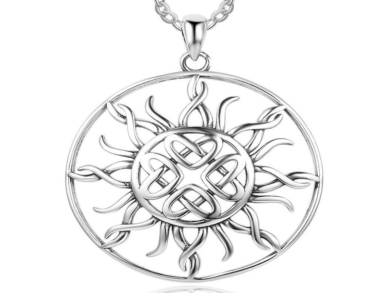 Celtic Sterling Silver Necklace Carousel 1