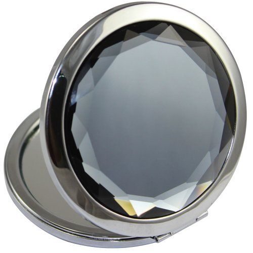 Pocket Mirror Compact Double Side Makeup Cosmetic Round Mirror Carousel 1