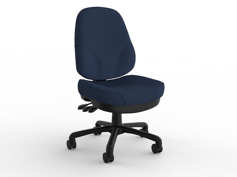 Knight's Plymouth 3 Lever Crown Fabric Task Chair Carousel 1