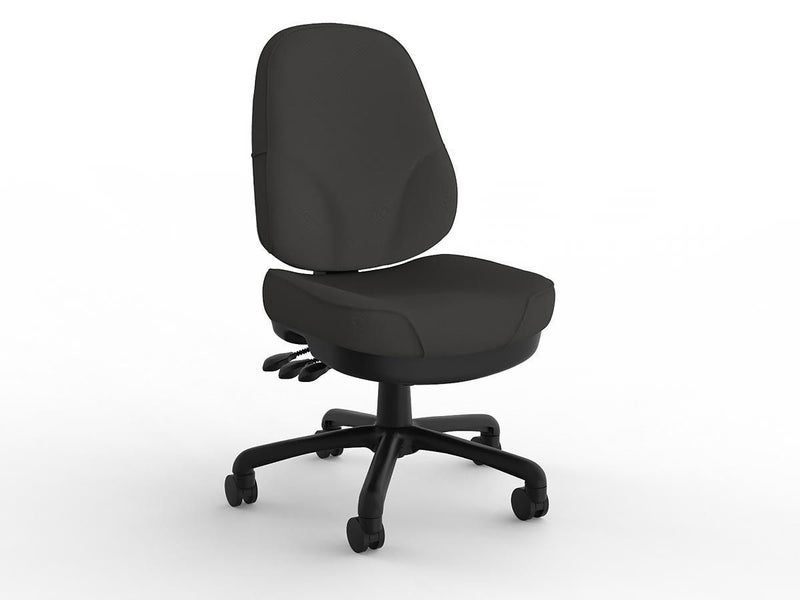 Knight's Plymouth 3 Lever Crown Fabric Task Chair Carousel 8