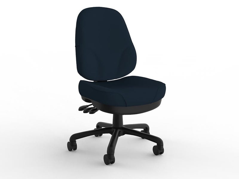 Knight's Plymouth 3 Lever Crown Fabric Task Chair Carousel 9
