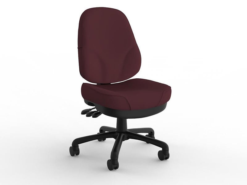 Knight's Plymouth 3 Lever Crown Fabric Task Chair Carousel 1