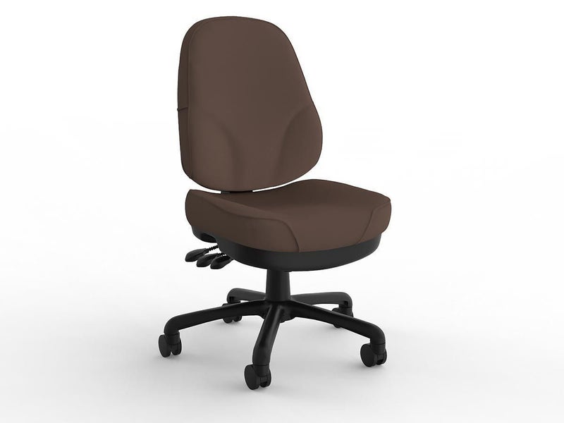 Knight's Plymouth 3 Lever Crown Fabric Task Chair Carousel 1