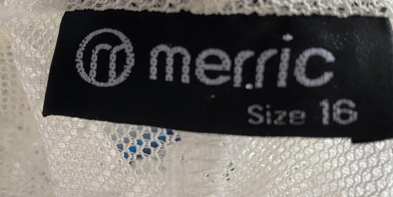 *MERRIC* ESSENTIAL LIGHTWEIGHT LONG LINE LACEY CARDI PLUS SIZE (18) Carousel 5