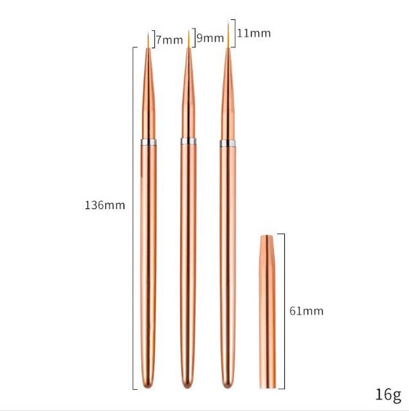Nail Art Liner Brush Carousel 2