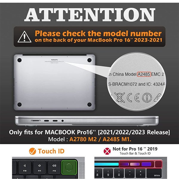 MacBook Pro 16 inch 2021/2022/2023 2024 Starry Hard Shell Case-Purple Carousel 2