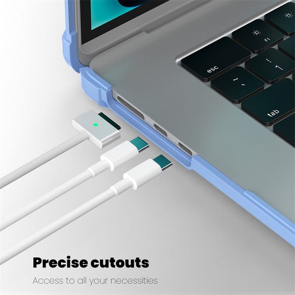 MacBook Air 15 inch 2023/2024 Starry Hard Shell Case-Light Blue Carousel 7