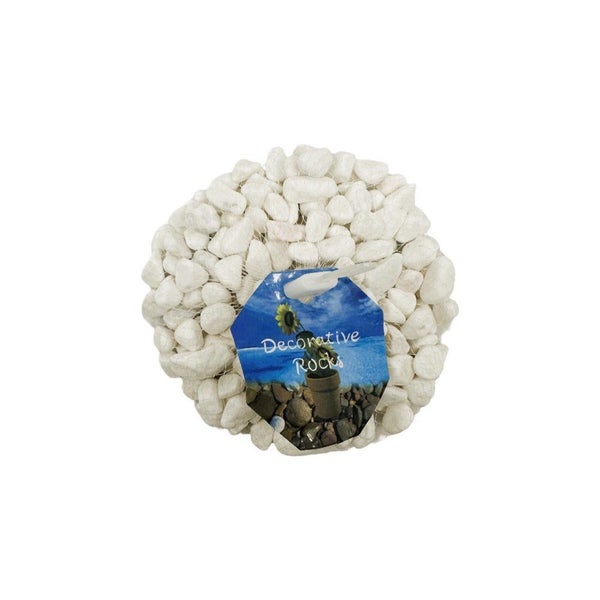 Decorative Stones 10-12mm - White Carousel 1