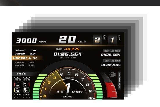 MOZA RM Racing Meter (PC) Carousel 3