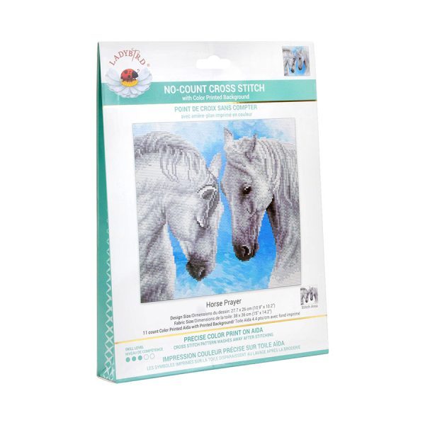 Ladybird No Count X Cross Stitch Horse Prayer Kit Carousel 1
