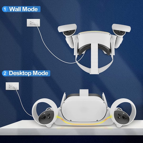 Oculus Quest 2 VR Headsets Charger Charging Dock Carousel 2