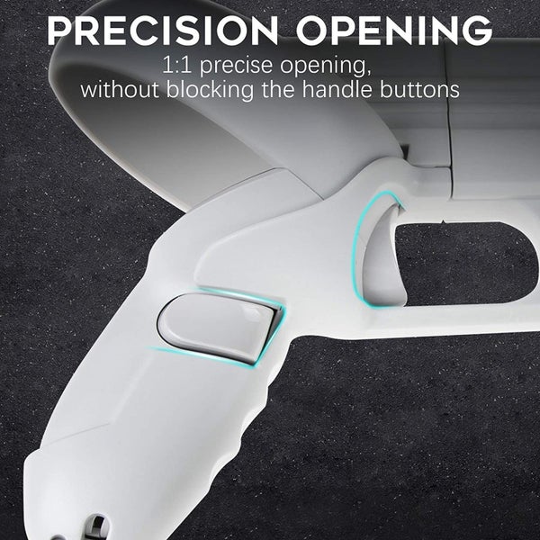 NEW VR Game Gun for Oculus Quest 2 Controllers Pistol Case Carousel 11