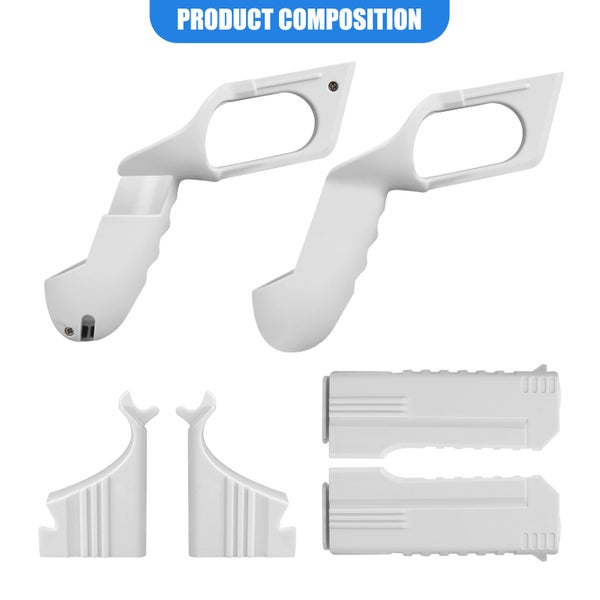 NEW VR Game Gun for Oculus Quest 2 Controllers Pistol Case Carousel 2