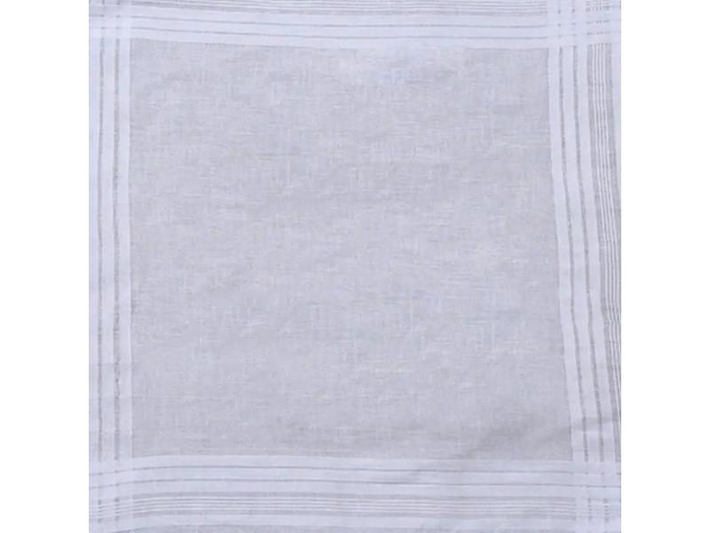 12Pcs/Set 40x40cm Men Women Cotton Handkerchiefs Pure Hankies Jacquard Striped Carousel 1