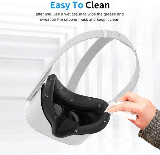 VR Face Silicone Cover for Oculus Quest 2 Carousel 9