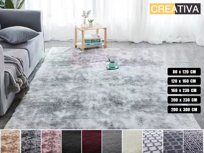 Shaggy carpet rug 200x300 * Silver Tip Carousel 1